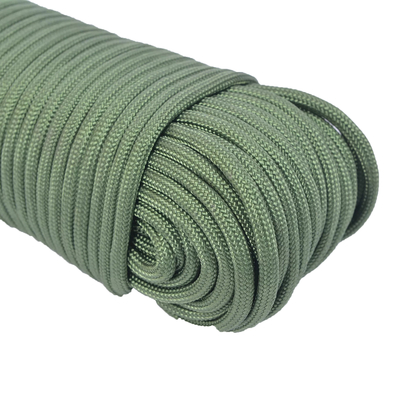 1000 stóp szpul 550 sznurka survivalowego typu Iii 7 splotów wojskowych zielonych