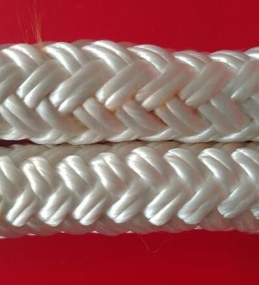 Biała pleciona lina poliestrowa Cienka pleciona nylonowa linka nylonowa 5 mm